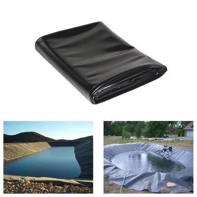 High Quality 1000 micron 12 x 164 feet Pond Liner | Suitable for Water Retention in Pond, Reservoir, etc